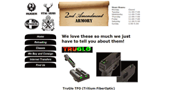 Desktop Screenshot of 2ndamendmentarmory.com